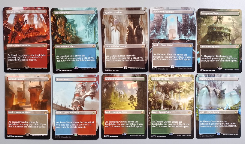 Shock Land RVR - Alternate Art Foil (10 carte totali) Ravnica Remastered Alternate Art